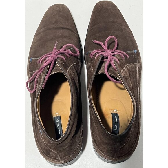 Paul Smith Italy Espresso Brown Suede Jay Chukka Boots Mens UK 10 EU 44 US 11 main image 4